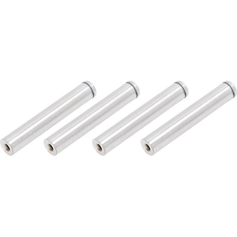 Kit de 12 vis d'entretoise en acier inoxydable pour la fixation de cadres photo (19 x 150 mm) (1/5)