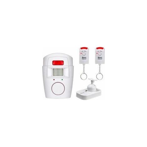 Allarme per porte con telecomando, allarme per piscine, allarme per finestre, sirena a infrarossi da 105 dB per la sicurezza domestica (1/5)