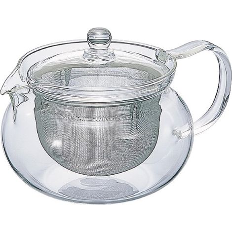 Teiera Hario in Vetro Trasparente 700 ml Design Moderno (1/4)