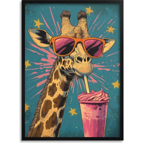 Affiche photo colorée et amusante pour adolescents, Pop Art (1/5)