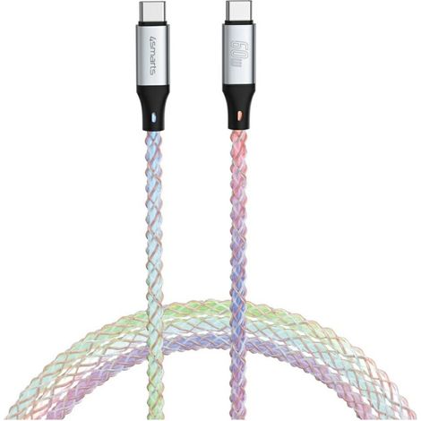 Câble RGB USB-C 4smarts 60W 1,5 m (1/5)