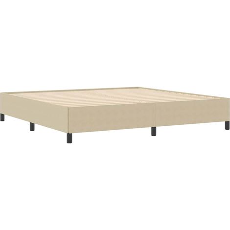vidaXL Letto a molle Grigio Verde 200 x 200 cm Tessuto in Cords (1/5)