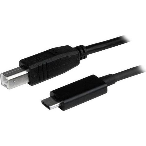 .com USB2CB1M câble USB USB 2.0 USB C USB B Noir