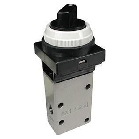 Vannes mécanique SMC VM400 Bouton poussoir 3/2, G 1/8, 1/8pouces ( Prix pour 1 )