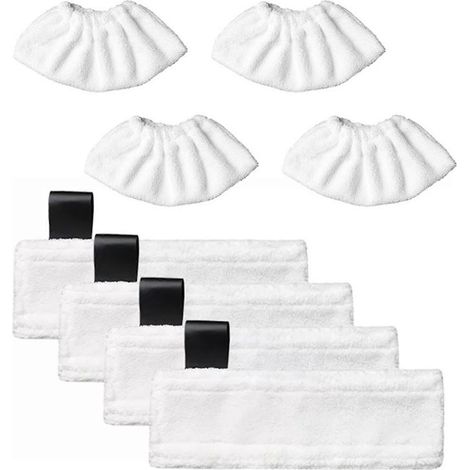 Chiffons de nettoyage en microfibre AURA pour nettoyeur vapeur Easyfix SC2 SC3 SC4 SC5 (1/5)