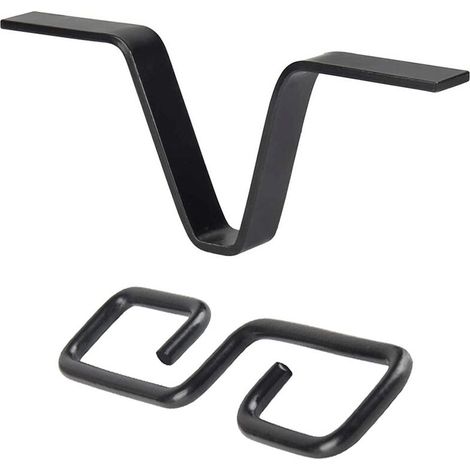 Filiyano – support pour chaîne de – Crochet pour chaîne de pluie, fixation pour descente de gouttière, installation en V, chaîne de pluie, support (1/5)