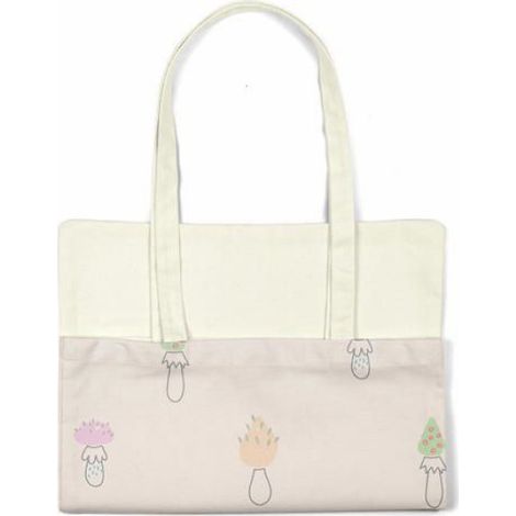 Sac Shopping - Coton - 34x40 cm - Anse 30 cm - Format A4 - Réutilisable - 90 g (1/4)