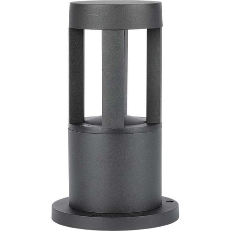 V-TAC VT-830 Lampe de jardin led COB 10W fixation au sol 25cm noir IP65 blanc froid 6400K - SKU 128324
