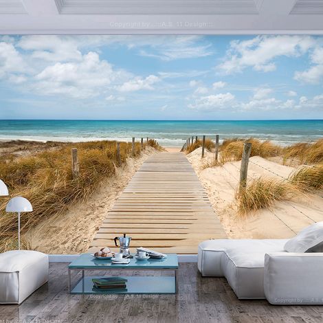 Fotomurale adesivo - Holiday landscape - 441x315 (1/4)