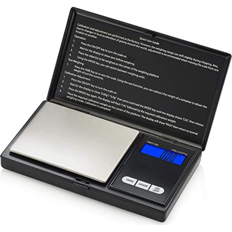 Balance électronique de poche 100 x 0,01 gramme 1870039 VALEX (1/2)