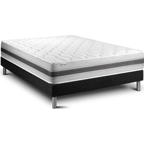 Matratzen- und Lattenrost-Set 160x200 cm - Vitalspring Recover (1/5)