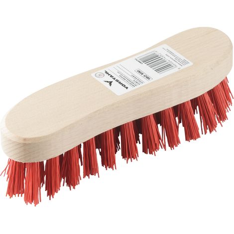 Brosse à récurer manuelle Vorstahl en nylon avec manche en bois 180 mm (1/3)