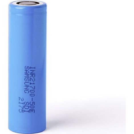 Samsung INR21700-50E Batteria ricaricabile speciale 21700 Flat Top Li-Ion 3.6 V 4900 mAh 1 pz.