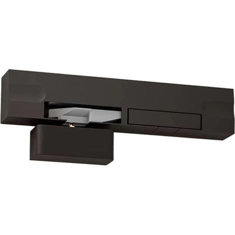 (Blackright opening) Tampon d'amortissement de porte en bois, ouverture plate vers l'extérieur, porte Invisible, fermeture de porte hydraulique silencieuse, Antipincement (1/5)