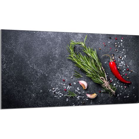 Placa de protección de horno de vidrio 90x52 Pizarra (1/5)
