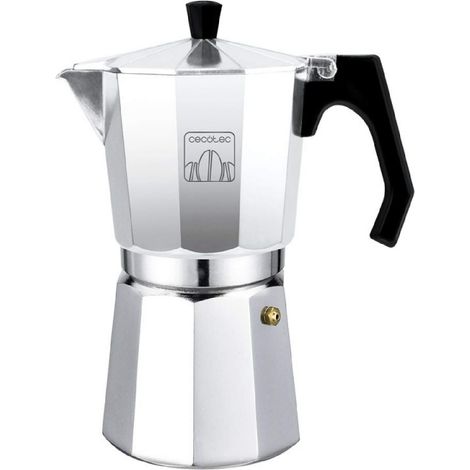 Cecotec Cafetera italiana De Aluminio Cumbia Mokclassic 1200 Shiny