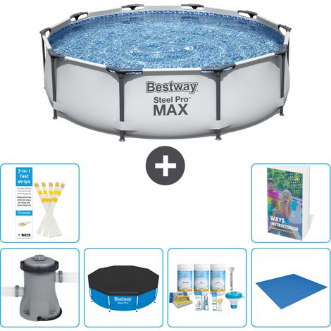Bestway Steel Pro MAX Rund - 305x76 cm - 7-teilig S251