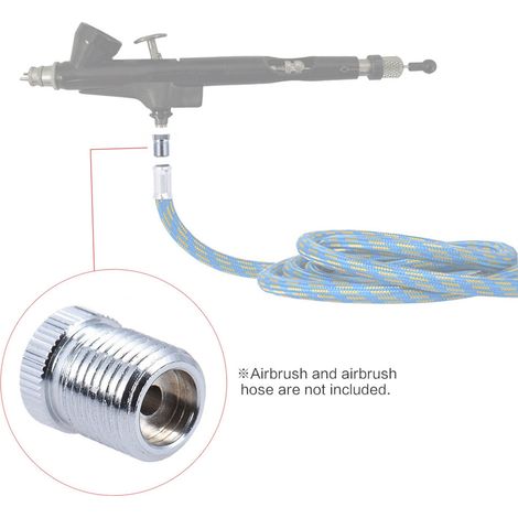Badger Airbrush-Anschlussadapter, wandelt Gewindegröße auf 1/8 Zoll um (1/5)