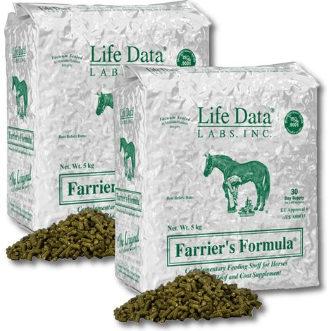 Life Data LABS Farrier’s Formula Original 5 kg aliment pour chevaux croissance de sabot sabots