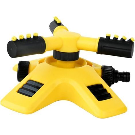2 testine irrigatrici regolabili per sistema di irrigazione da giardino, irrigatore automatico rotante, resistente e pratico per innaffiare piante e prati. (1/5)