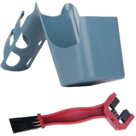 Herramientas para el almacenamiento de aceite de cadena de motocicleta y cepillo para cadena de motocicleta, almacenamiento de aceite de cadena de bicicleta, recolección de contaminación por aceite pa
