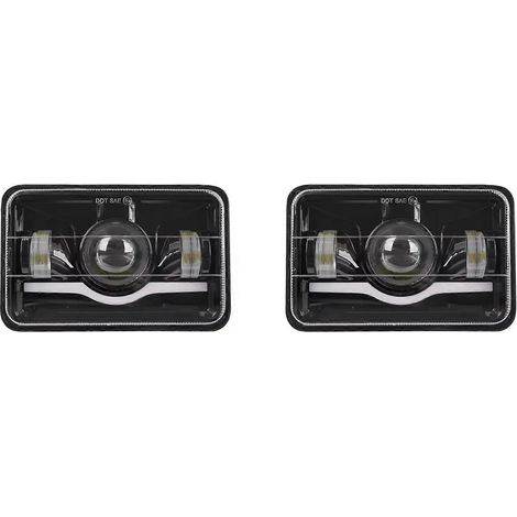 Faro LED 4x6 2X H4656 H4651 Suzuki DRZ400S DRZ400SM DRZ250 DRZ400 (1/5)