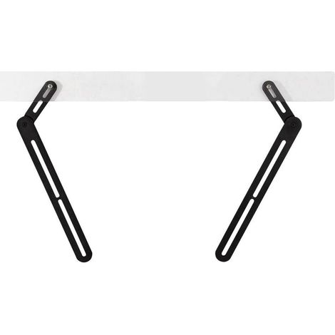 Support pour barre de son SpeaKa Professional SP-4844496 mobile noir 1 paire(s)