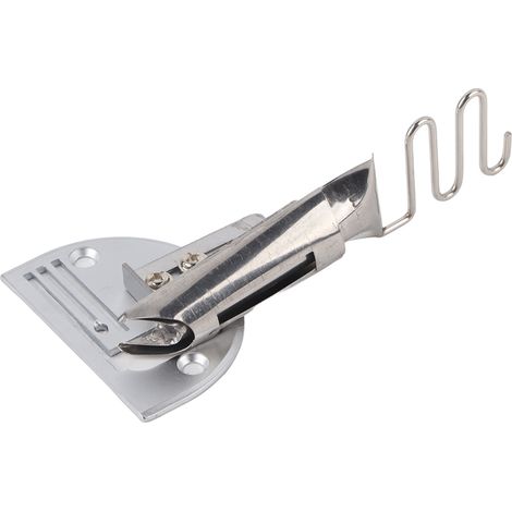 Cousoir d'entrée 26 mm pour machine à coudre industrielle DY à pied presseur, point noué simple aiguille, adapté à la marche. (1/5)