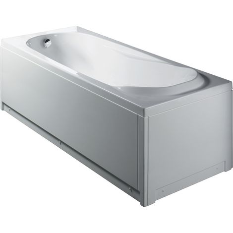 Rechteckige Badewanne S/Whirlpool C/Paneele Mod. Itaca (1/2)