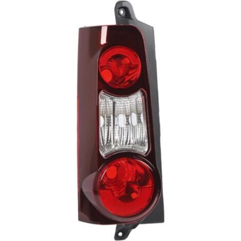 Feu arrière gauche 9677205580 – Feu stop, feu de recul, clignotant – Pour Citroën Berlingo Mk2 Van 2012-2019 – Matériau ABS + métal