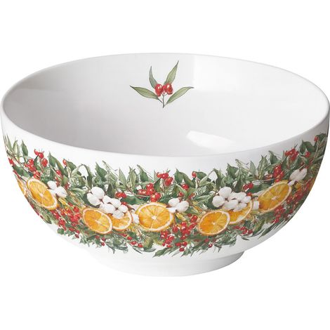 Bol en porcelaine fine fruits dhiver 0,40 L (1/2)