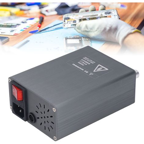 Fer à souder OSS ST91+ à double station, haute puissance, température réglable, affichage numérique T12 pour kit de réparation de téléphones portables (norme européenne 110-240 V) (1/5)