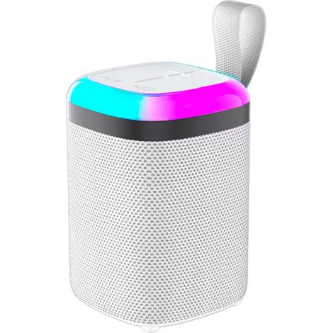 Altavoz Bluetooth Universal Música 5W COOL Base TWS Blanco