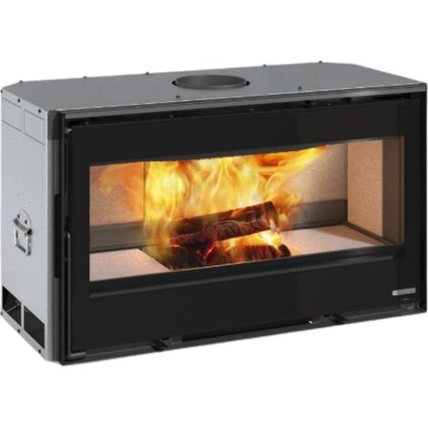 Insert à bois ventilé - LA NORDICA Inserto 100 Lean 10.5 kW Sans cadre 4 côtés (1/5)