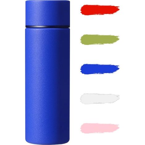 Mini botella de agua isotérmica de 150 ml,mini botella térmica para café,ideal para el gimnasio,trabajo y escuela (azul) (1/2)