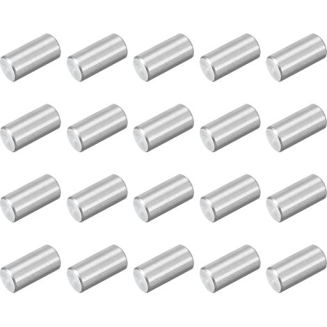 40pcs M4x8mm Goupille Cylindrique Étagère, Goujons Cylindriques Acier Inoxydable 304, Support Cheville d'Étagère Fixation pour Fabrication Industrie Mécanique Installation Meuble (1/5)