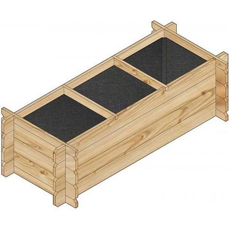 Carré potager rectangulaire (1/2)