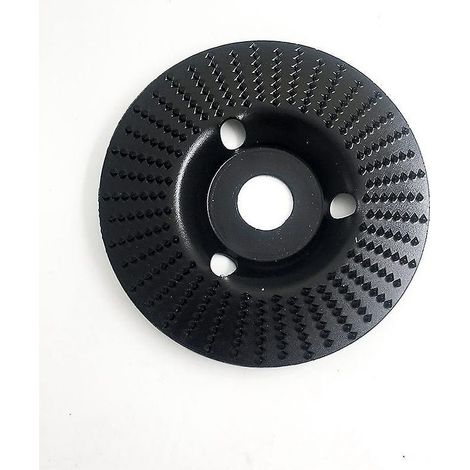 Disque poncer bois diamètre 125 mm x 22,3 mm, disque carbure pour façonner, sculpter, poncer et couper le bois, meule d'abrasion (1/5)