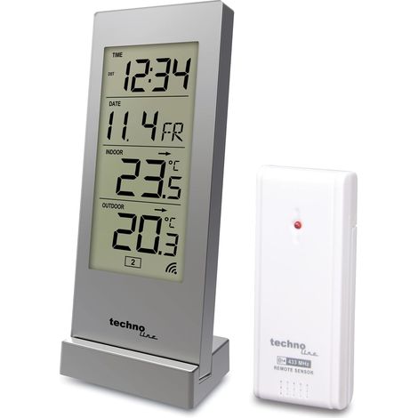 technoline Stazione meteo WS 9767, argento (1/2)