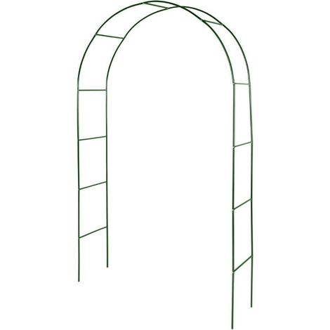 Arche de jardin métallique pour plantes grimpantes - Arceau rosiers grimpants -  Résistant aux intempéries