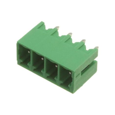 Bornier pour CI RS PRO 4 contacts 1 rangée(s) pas de 3.81mm ( Prix pour 1 )