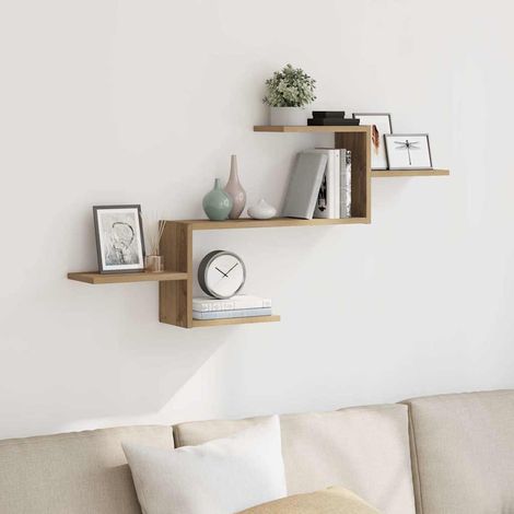 Wandregal Artisan-Eiche 104x15x49 cm Holzwerkstoff