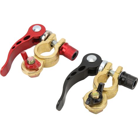 2-teiliger universeller Schnellverschluss-Batteriestecker für 16-18 mm, Plus/Minus, für Autos, Wohnmobile und Boote (1/5)