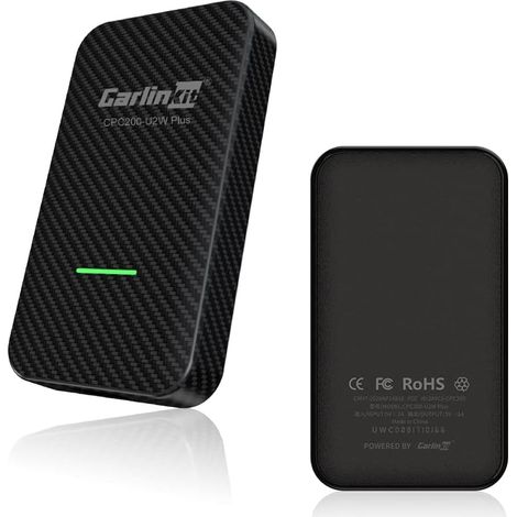 Activador inalámbrico CarPlay 3.0 para vehículos con CarPlay cableado de fábrica, compatible con Audi/Porsche/Volvo/Mercedes/Volkswagen/KIA/Hyundai, iOS 15, USB Tipo A/C (1/5)