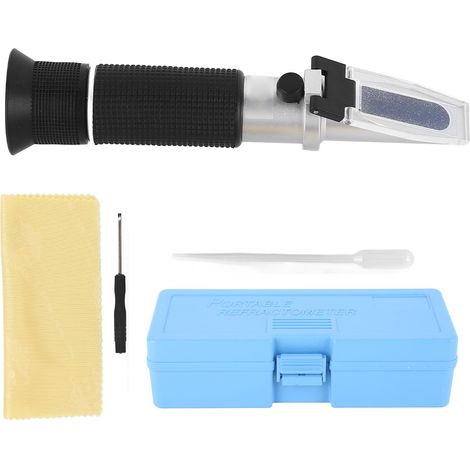Brix Refractometer Meter Gauge Handheld Sugar Degree Measuring Tool for Sugar Brewing