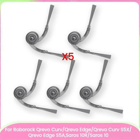 Seitenbürsten für Roborock Qrevo Curv, Qrevo Edge, Qrevo Curv S5X, Qrevo Edge S5A, Saros 10R, Saros 10 RV (1/5)