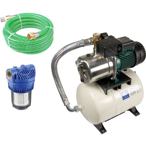 DAB Aquajet 132/20 M mit Ansaugschlauch 7 Meter und Vorfilter