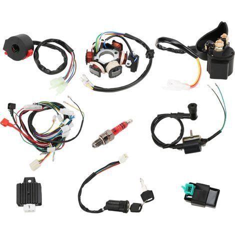 Faisceau de câblage Quad CDI 50cc à 125cc – Compatible Taotao et Coolster – Améliorez les performances d'allumage – Kit complet (1/5)