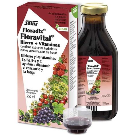 FLORAVITAL HIERRO 250ml SALUS