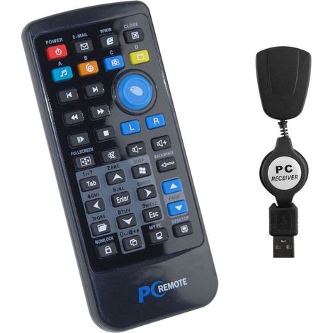 Mando Multimedia control remoto para usar con XBMC en Raspberry Pi/PC - USB/Multimedia (1/2)